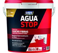 Ceys - AGUASTOP - Caucho acrílico con fibras - Impermeabilizante - 5 KG