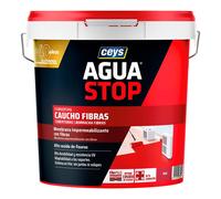 Ceys Aguastop Caucho Fibras Impermeabilizante Rojo 20 kg