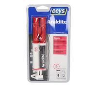 Ceys - Araldite - Adhesivo rápido duradero - Todos los materiales - Jeringa 24 ML
