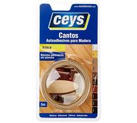 Ceys - Canto autoadhesivo Roble - Fácil aplicación - Resistente al agua - 5 M
