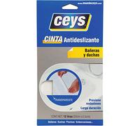 Ceys - Cinta antideslizante - previene resbalones - Blanco