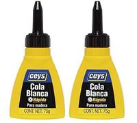CEYS - Cola blanca rápida - BRICOFÁCIL - 50 G (Paquete de 2)