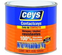Ceys - Cola de contacto - Uniones resistentes - 100% flexible - 500 ml