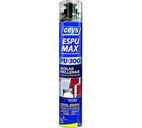 Ceys - Espumax - Aislar y rellenar - máxima expansión - Pistola 750 ML, El embalaje puede variar