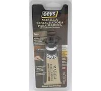 Ceys - Masilla reparadora par madera - Repara pequeños agujeros - Color Teca