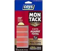 CEYS Tiras doble cara Montack 48x18mm