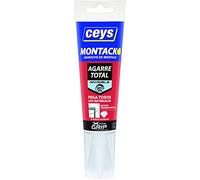 CEYS – Adhesivo de montaje Montack – Transparente, pega en 10 s – 135 g
