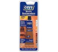 CEYS Restaurador de madera Sapeli – Repara pequeños agujeros – Tubo 40 g