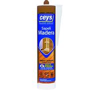 Ceys - Sellador acrílico madera Cerezo - Seca rápido - No se agrieta - Cartucho 280 ML
