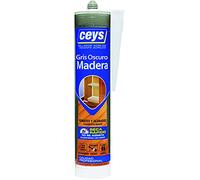 Ceys – Sellador acrílico para madera Gris oscuro – Seca rápido – No se agrieta – Cartucho 280 ml