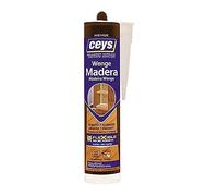 Ceys - Sellador acrílico madera Wengue - Seca rápido - No se agrieta - Cartucho 280 ML