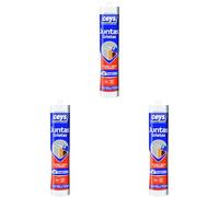 Ceys - Sellador para Juntas y grietas - Color Gris - Sella y repara - 280ML (Paquete de 3)