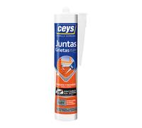 Ceys - Sellador para Juntas y grietas - Sella y repara - Cartucho Blanco - 125ML
