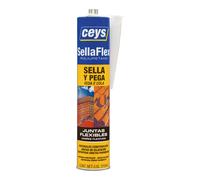 Ceys - sellaflex poliurietano - sella y pega - cartucho marrón teja -