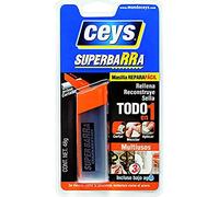 CEYS Masilla Super Barra Multiusos – Rellena, Repara y Reconstruye – Epoxi 48 g Blanco