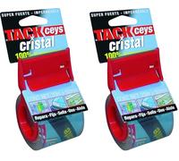 Ceys - Tackceys reparación cristal con cortador - 20 M x 50 MM (Paquete de 2)