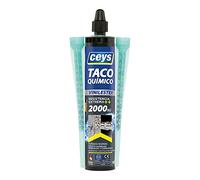 Ceys - Taco quimico resina vinylester - Alta resistencia +2000 Kg - Endurecimiento rápido - 300 ml