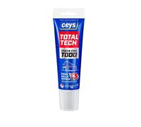 Ceys Adhesivo Total Tech 507242 Transparente, sella y repara, tubo 125 ml