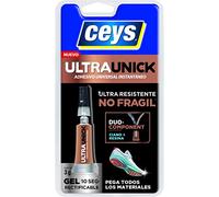 CEYS Adhesivo instantáneo Ultraunick Gel – Ultra resistente, pega todo tipo de materiales – 3 g