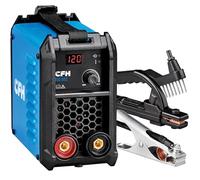 CFH Soldadora inverter 120 A ISG 882 - Soldadora MMA con arranque en caliente, anti stick, Arc Force y protección contra sobrecalentamiento, 15 - 120 A, para electrodos de varilla Ø 1,5 - 3,2 mm