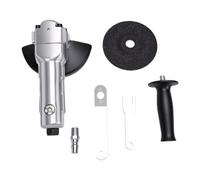 CFTGIW Amoladora Angular Neumática Amoladora de Aire Angular de Aire 5 Pulgadas 11000 RPM Carcasa Compuesta Liviana Agarre Ergonómico con Entrada de PT1 4 para Pulido de