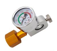 CGA320 Adaptador de acoplamiento rápido para recarga para cilindro de tierra, compatible con botellas de gas W21.8-14, kit de conexión para grandes tanques externos de 5 lb/20lb/50lb (1-1# CGA320 sin