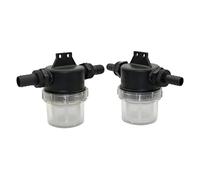 CGHcgRY prefiltro de Agua para jardín, Tubería de Agua Transparente Flujo Grande Malla 40(20mm)