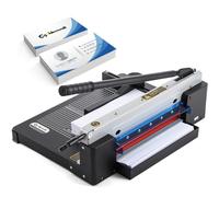 CGOLDENWALL Guillotina de Papel Profesional A4, Corte para 400 Hojas