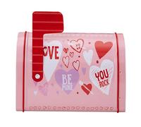 Chaies Buzón de San Valentín, buzón de San Valentín, buzón de San Valentín, buzón multiusos, caja de dulces, buzón compacto decorativo, buzón de tarjetas de felicitación para