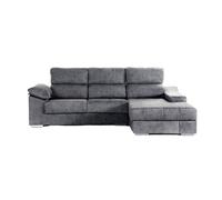 Chaise longue daniela ii derecha 4 plazas antracita