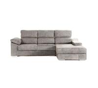 Chaise longue daniela ii derecha 4 plazas gris