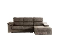 Chaise longue daniela ii derecha 4 plazas visón