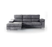 Chaise longue daniela ii izquierda 4 plazas antracita