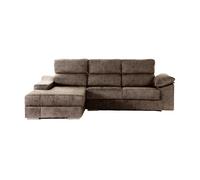 Chaise longue daniela ii izquierda 4 plazas visón