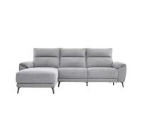 Chaise longue izquierda relax eléctrica isa color gris claro