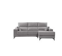 Chaise longue m noelia derecha 4 plazas gris claro