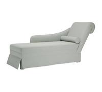 Chaise Longue Respaldo Apoyabrazos Derecho Terciopelo Vidaxl
