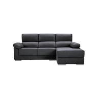 Chaise longue s noemi derecha 3 plazas antracita