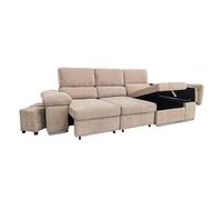 Chaiselongue cama modelo Nadia. Disponible en varios colores