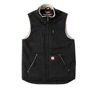 Chaleco De Trabajo Con Forro De Sherpa En Canvas West Coast Choppers Negro3XL Negro