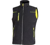 Chaleco Soft Shell Universe U-Power Negro Carbono M