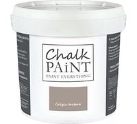 Chalk Paint Everything® - Pintura tiza Grigio Tortora vuelva a dar color fácilmente todo tipo de material sin lijar (5 Litros)