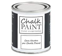 CHALK PAINT EVERYTHING - SIN CARTEGIAR Colorea fácilmente todos los materiales (250 ml, cera neutra)