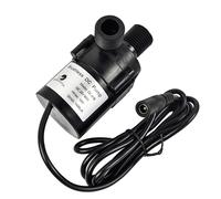 CHANCS Bomba sin escobillas DC 24 V 60 W 1400 L/H Bomba sumergible con elevación de 46 pies para acampadas, bañeras y drenaje de estanques de jardín
