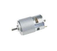 CHANCS Motor eléctrico de CC 775 DC 12V/24V 4000RPM 8000RPM Alto Torque Generador Rodamiento de bolas para corte de madera