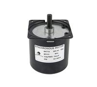 CHANCS Motorreductor sincrónico de imanes permanentes 60KTYZ 220V 8-10RPM CW/CCW 23Kgf.cm Mini Motor eléctrico de Caja de Cambios