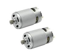 CHANCS RS550 - Motor de CC de 10.8V 12 dientes micro motor eléctrico de alta potencia para taladros eléctricos 2 unidades