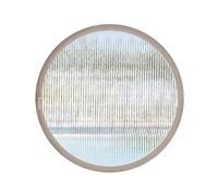 Changhong S - Repuesto de ventana de ventilación de 100 cm, diseño Ple giratorio de 360°, diseño Ple para decoración del hogar, color blanco