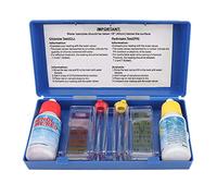 Changor Kit de Prueba Química del Agua del Spa de la Piscina de PH con | Juego de Prueba de Calidad del Agua para Piscinas, Líquidos Indicadores Rojos y OTO, Método de Prueba, Lecturas de 7,2-7,6