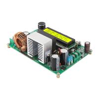 Changor Módulo Reductor de Voltaje, Convertidor Reductor Ajustable de Alta Eficiencia para Fuente de Alimentación de Pantalla Digital, Entrada de 10-100 V a Salida de 0-90 V, Ideal para Luces
